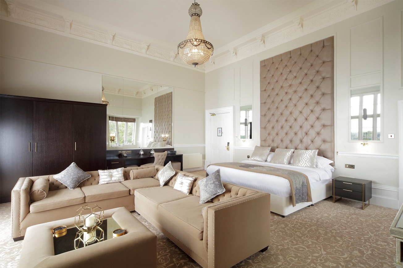 Matfen Hall's newly refurbished Bridal Suite